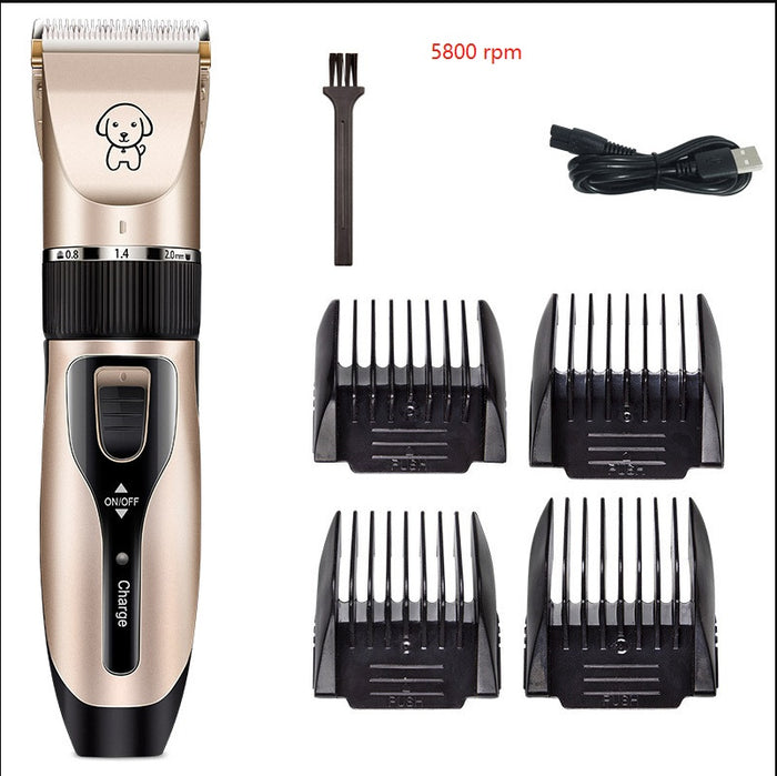 Professional Low Noise Pet Hair Clipper Easy Grooming For Dogs & Cats by Ricaloux