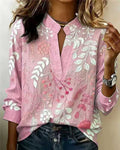 Pullover Versatile Spring Summer Long-sleeve Blouse Top – Premium 0 | RICALOUX