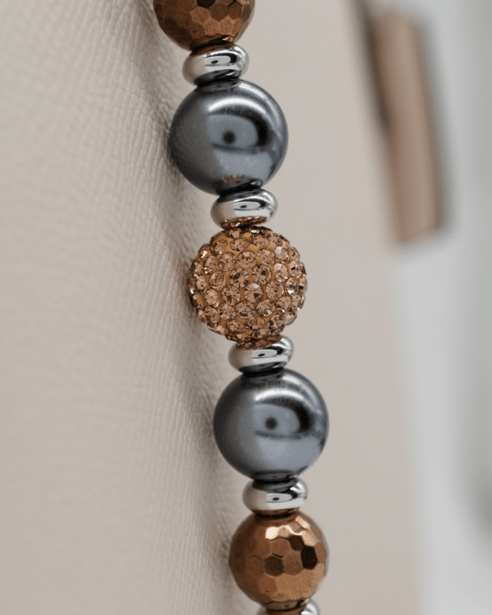 Austrian crystal center bead