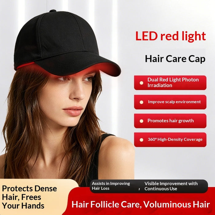 Red Light Photon Hair Care Cap For Scalp Nourishment by Ricaloux