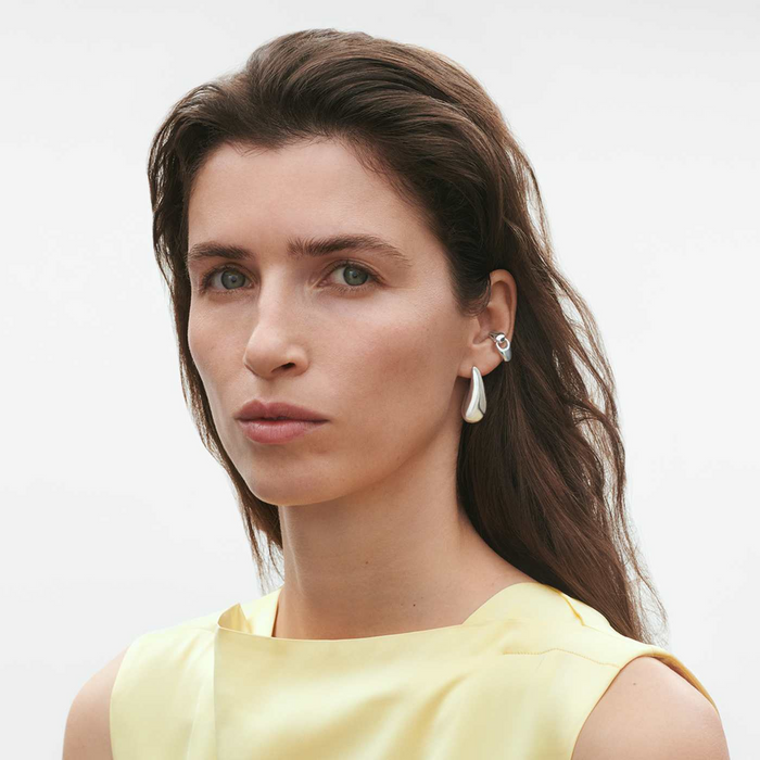 Georg Jensen Reflect Sterling Silver Single Earcuff - Berry's Jewellers