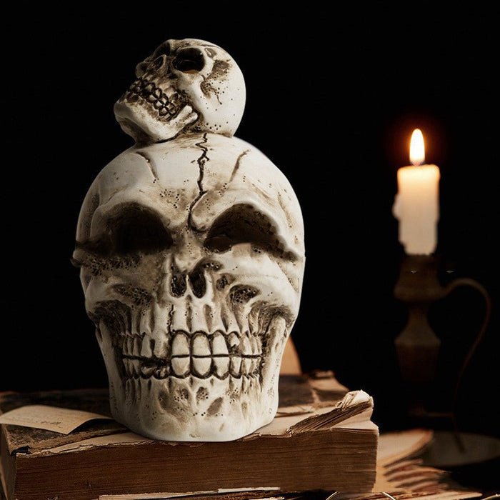 Resin Crafts Halloween Decorations Home Skull Aromatherapy Home Decor - RICALOUX