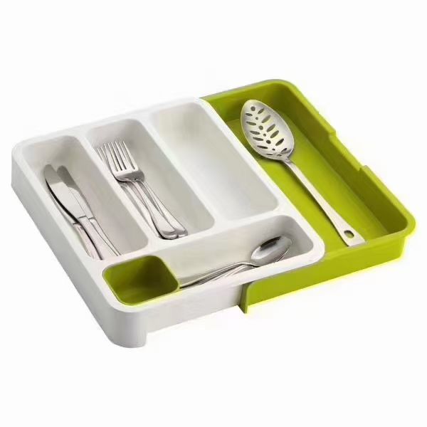 Retractable Kitchen Drawer Organizer by Ricaloux