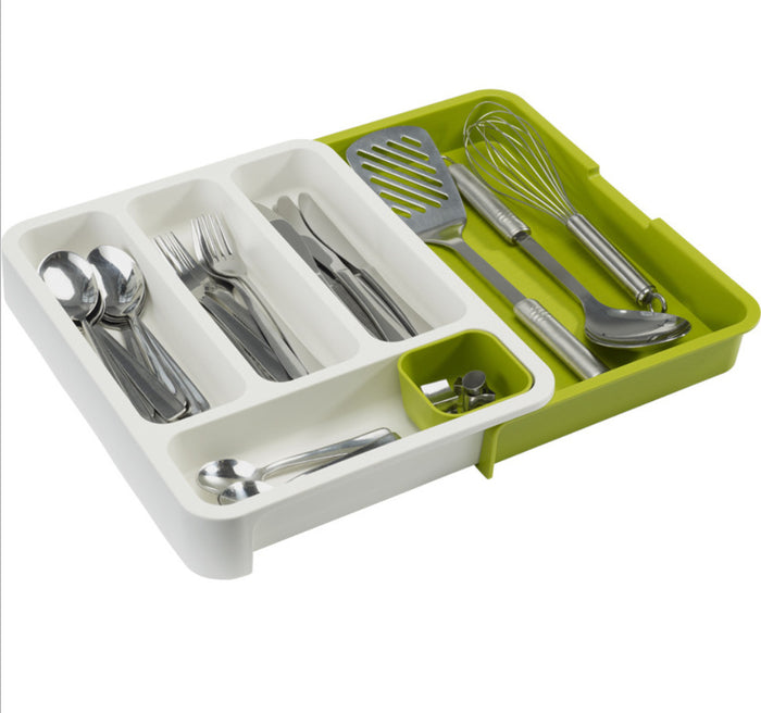Retractable Kitchen Drawer Organizer by Ricaloux