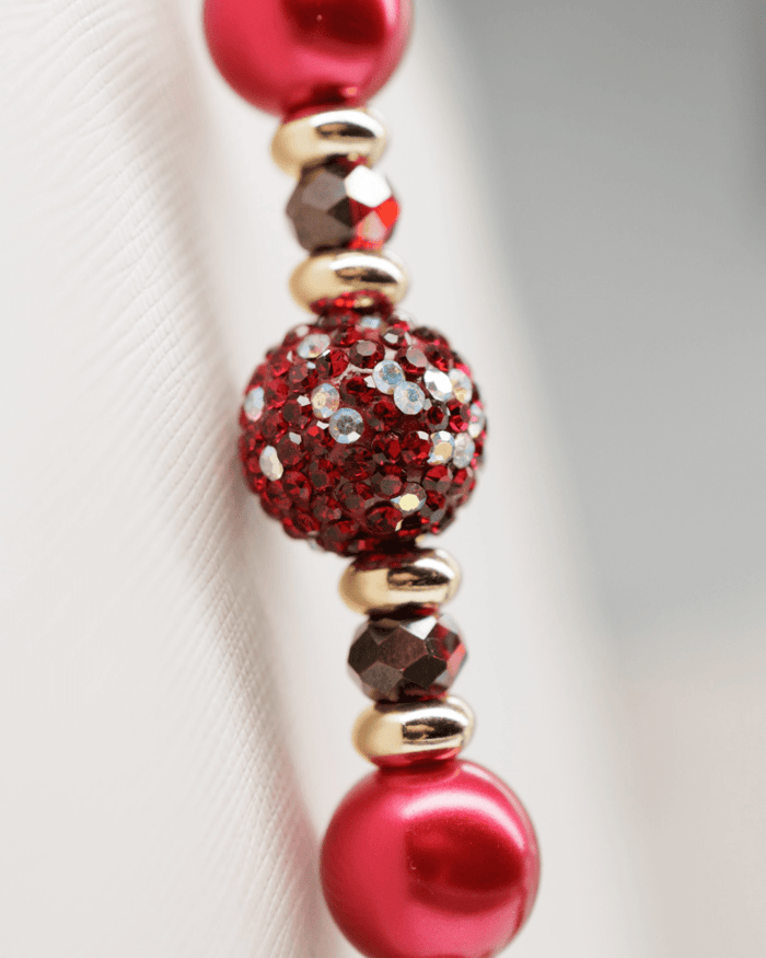 Austrian crystal center bead