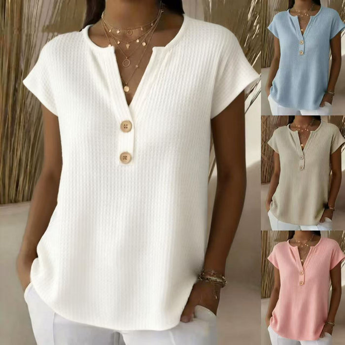 Seasonal New Womens Casual Loose-fitting Top – Premium 0 | RICALOUX