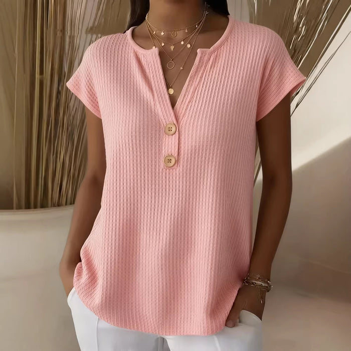 Seasonal New Womens Casual Loose-fitting Top – Premium 0 | RICALOUX