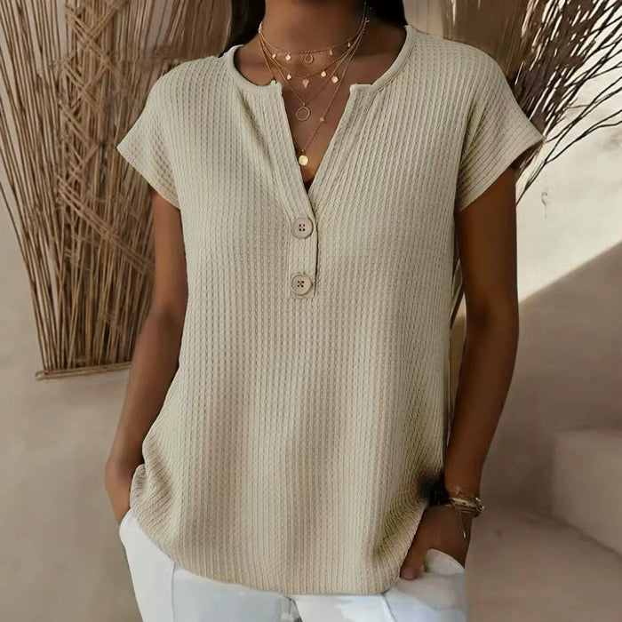 Seasonal New Womens Casual Loose-fitting Top – Premium 0 | RICALOUX