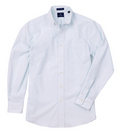 SEERSUCKER BUTTON DOWN SPORT SHIRT - MINT STRIPE