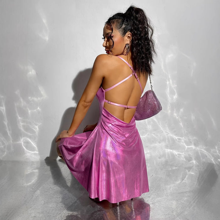 Sexy Party A-line Mini Dress For Chic Girls – Premium 0 | RICALOUX