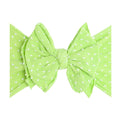 Soft Nylon/Spandex Dot Pattern Headband SHAB-BOW-LOUS One Size: tomatillo dot-Baby Bling Bows