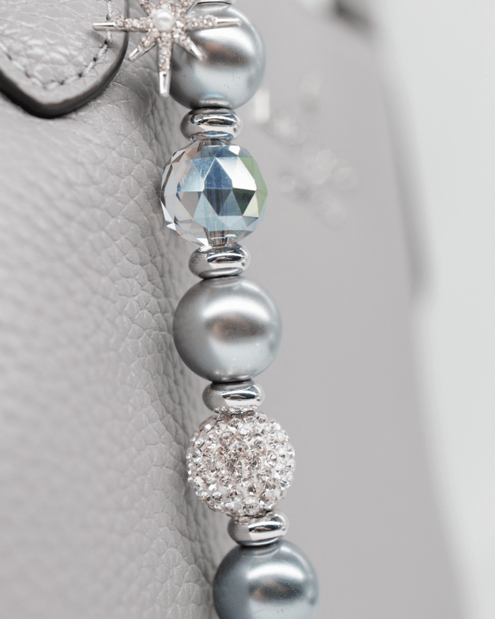 Slate pearl & electroplated glass