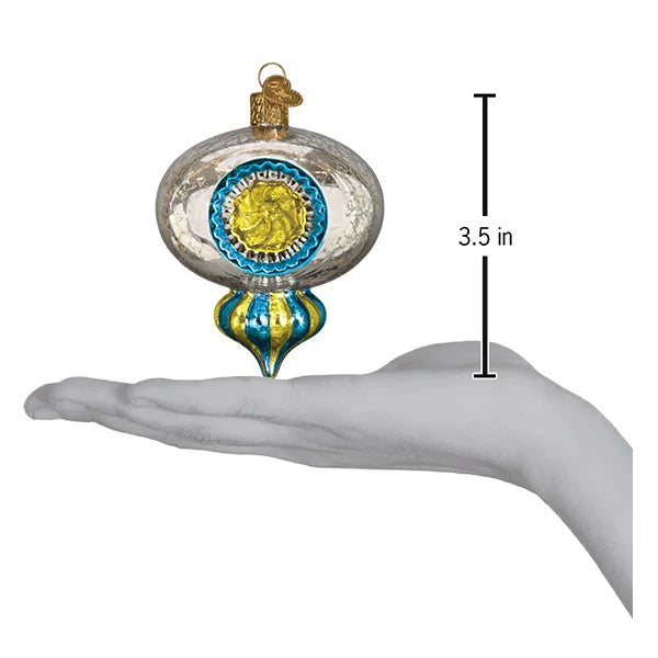 Shiny Mercury Reflection Ornament - Old World Christmas