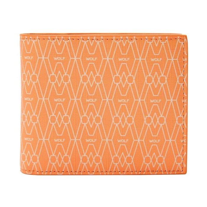 WOLF 1834 Signature Billfold And Coin Orange Recycled Wallet - Berry's Jewellers
