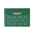 WOLF 1834 Signature Collection Green Recycled Card Holder - Berry's Jewellers