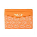 WOLF 1834 Signature Collection Orange Recycled Card Holder - Berry's Jewellers