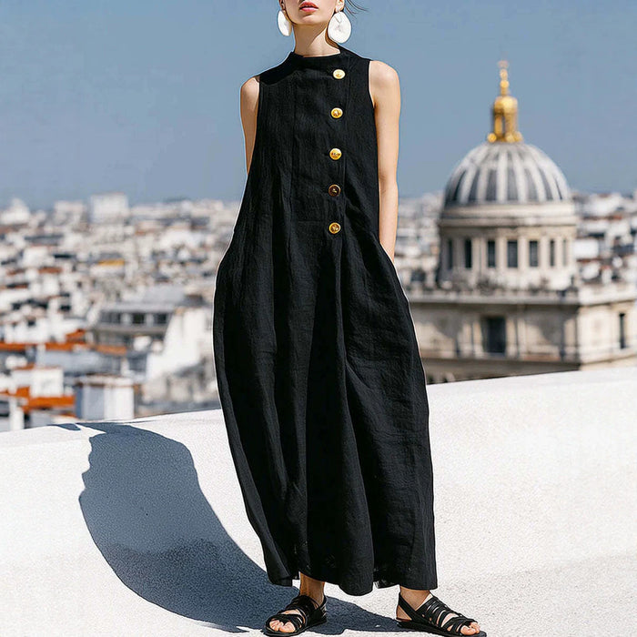 Sleeveless Vest Dress For Women by Ricaloux