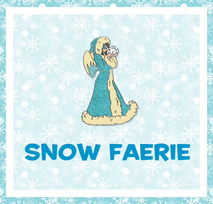 Snow Faerie Pin, Neopets