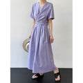 Sophisticated Cross-Tie Dress For Women by Ricaloux