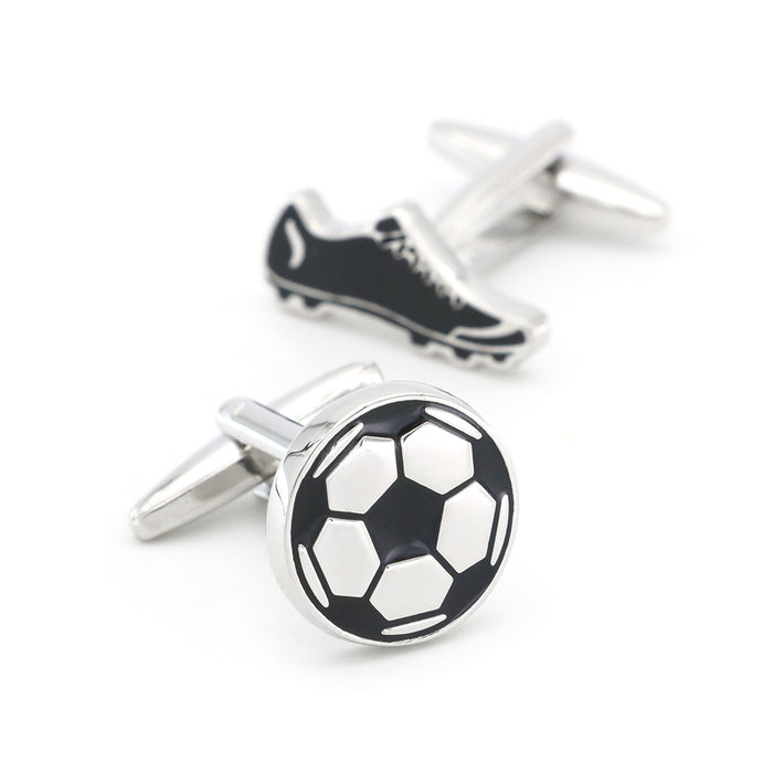 Sports Series Football Sneakers Cufflinks Men – Premium 0 | RICALOUX