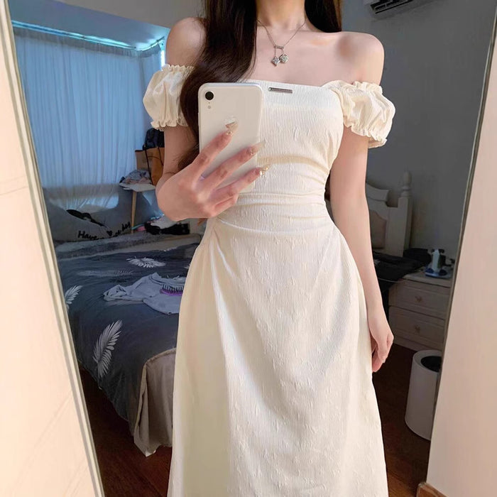 Square-neck New-style First-love Innocent Dress – Premium 0 | RICALOUX