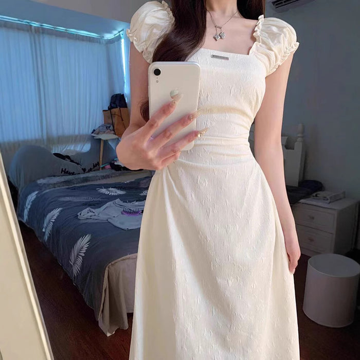 Square-neck New-style First-love Innocent Dress – Premium 0 | RICALOUX