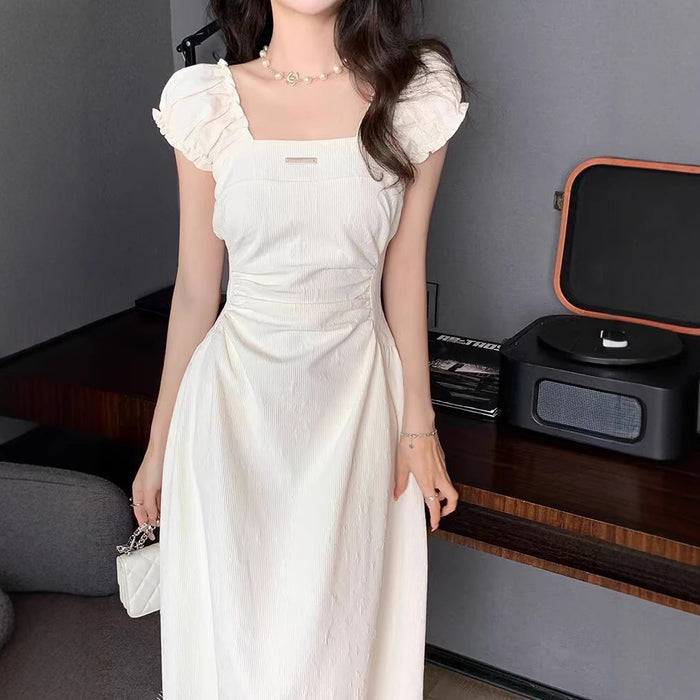Square-neck New-style First-love Innocent Dress – Premium 0 | RICALOUX