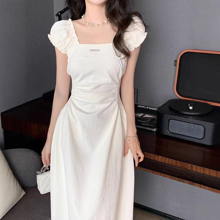 Square-neck New-style First-love Innocent Dress – Premium 0 | RICALOUX