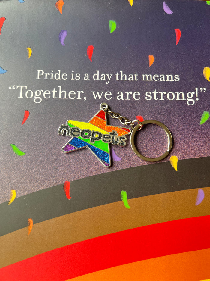 Star Pride Keychain, Neopets