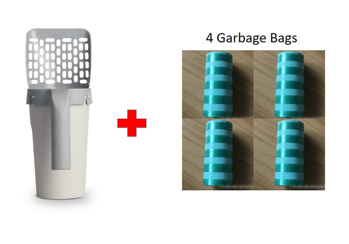 As shown / With four bags