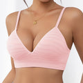Style Triangle Cup Striped Lingerie by Ricaloux