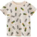 Summer New Boys Short Sleeve T-Shirt Children's Clothing - RICALOUX