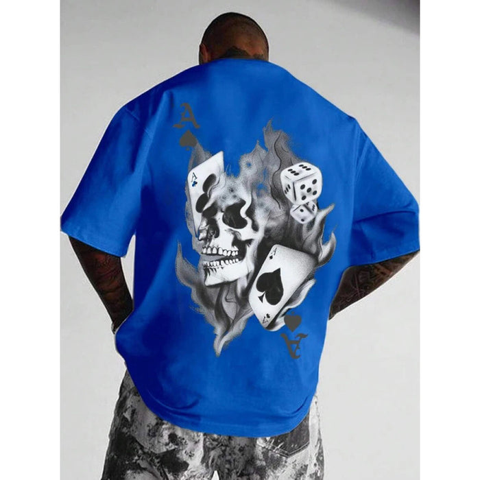 Summer Outdoor Casual Men's T-shirt Seaside Surf by Ricaloux