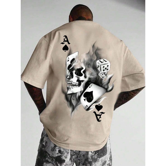 Summer Outdoor Casual Men's T-shirt Seaside Surf by Ricaloux