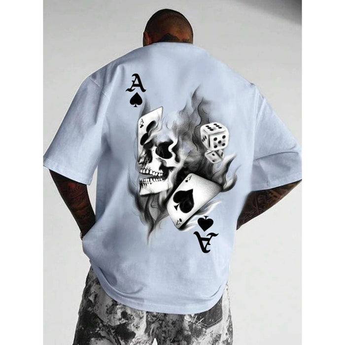 Summer Outdoor Casual Men's T-shirt Seaside Surf by Ricaloux
