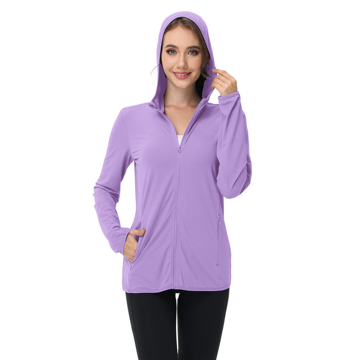 Summer Womens Sun-protective Clothing Plus-size Womens Lightweight Jacket – Premium 0 | RICALOUX