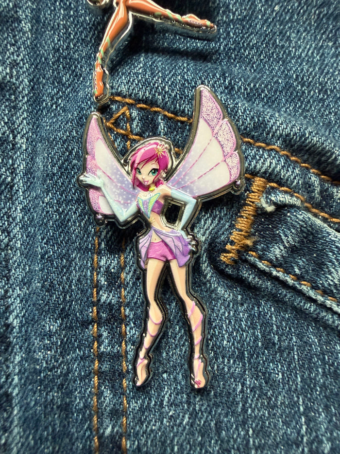 Tecna Fairy Enchantix Pin, Winx Club