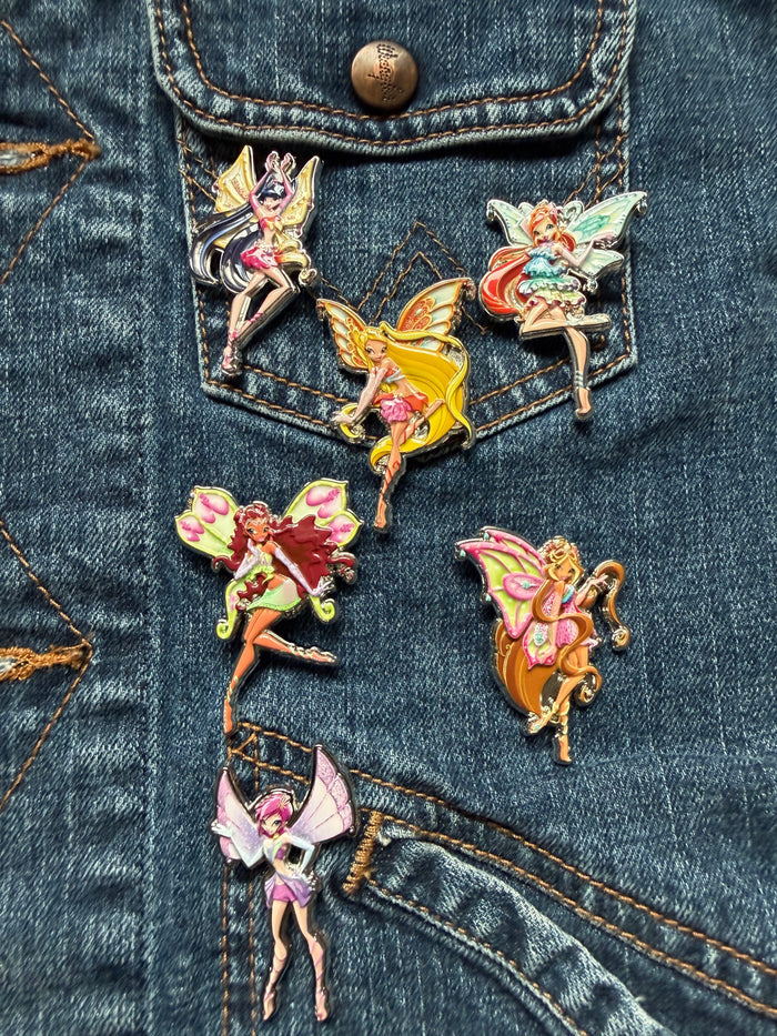 Tecna Fairy Enchantix Pin, Winx Club
