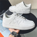 Thick Soled White Casual Sneakers For Men – Premium 0 | RICALOUX