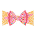 TRIMMED PRINTED KNOT
