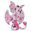 Valentine Draik Pin, Neopets