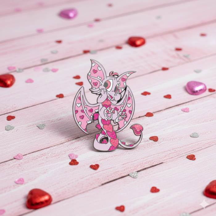 Valentine Draik Pin, Neopets