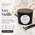 Very Vanilla - 15oz 3-Wick Scented Candle
