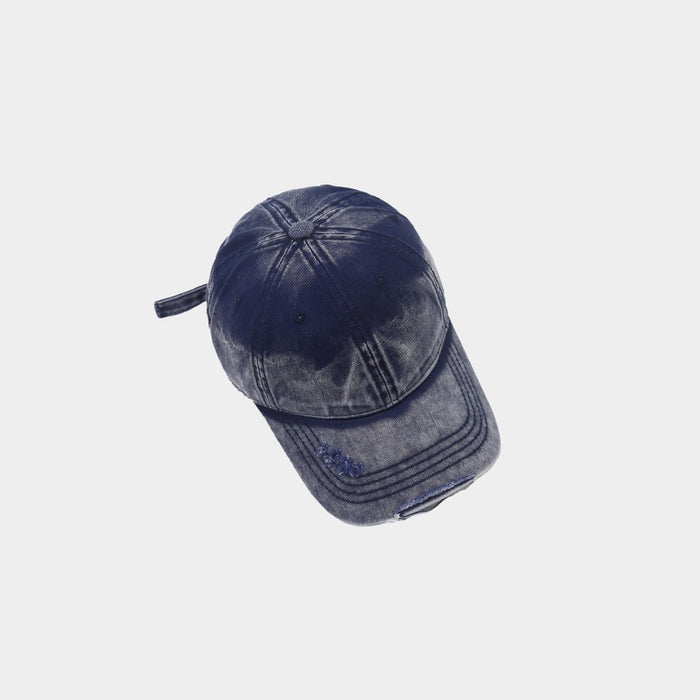 Vintage Heavy-wash Denim Baseball Cap – Premium 0 | RICALOUX