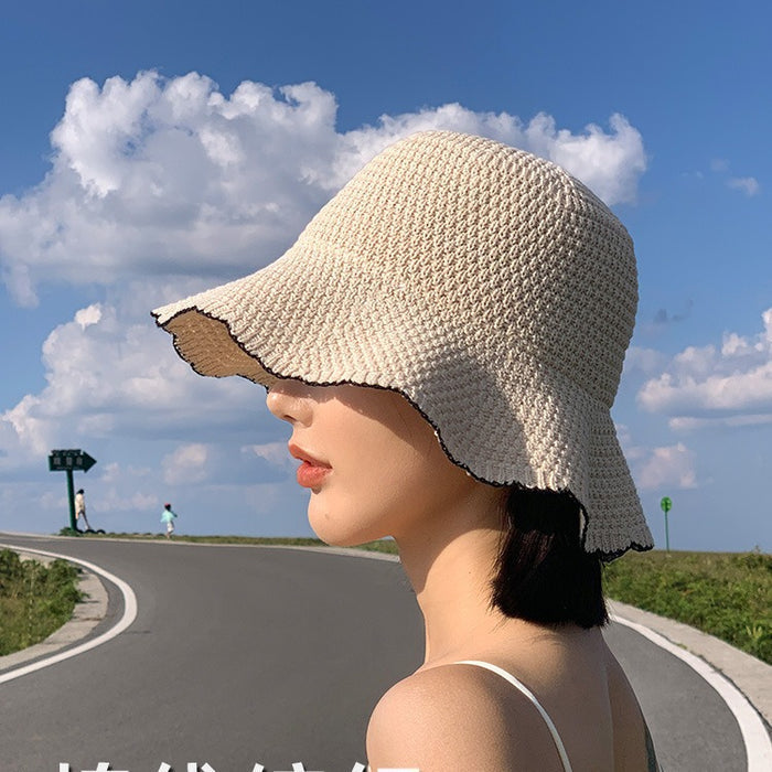 Wavy-brimmed Fisherman Hat For Women – Premium 0 | RICALOUX