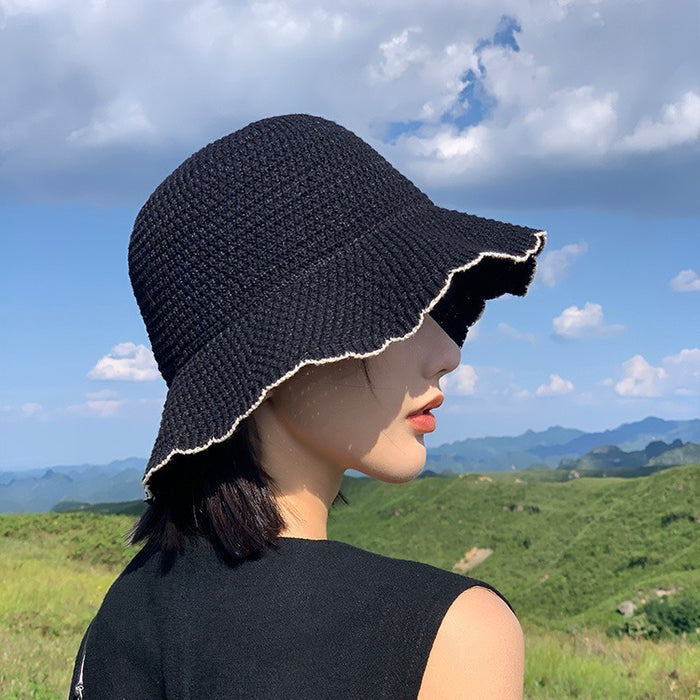 Wavy-brimmed Fisherman Hat For Women – Premium 0 | RICALOUX
