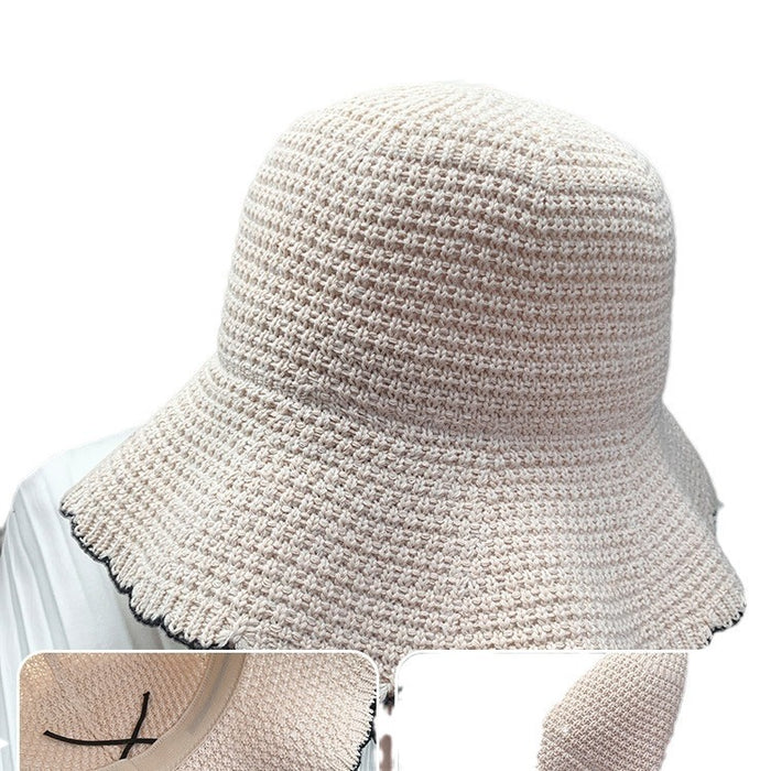 Wavy-brimmed Fisherman Hat For Women – Premium 0 | RICALOUX