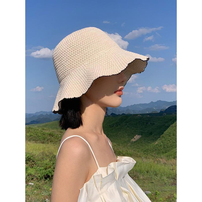 Wavy-brimmed Fisherman Hat For Women – Premium 0 | RICALOUX
