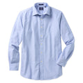 WESTON OXFORD CLOTH SPREAD COLLAR SPORT SHIRT - LIGHT BLUE