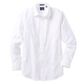 WESTON OXFORD CLOTH SPREAD COLLAR SPORT SHIRT - WHITE
